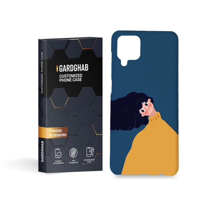 کاور گارد قاب مدل دخترانه مناسب برای گوشی موبایل سامسونگ Galaxy A12