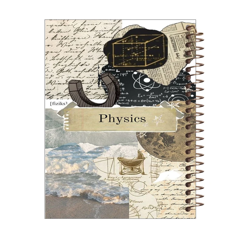دفتر مشق 60 برگ طرح فیزیک کد M460