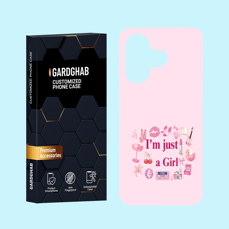 کاور گارد قاب مدل دخترانه مناسب برای گوشی موبایل شیائومی Redmi 13 4G / 5G