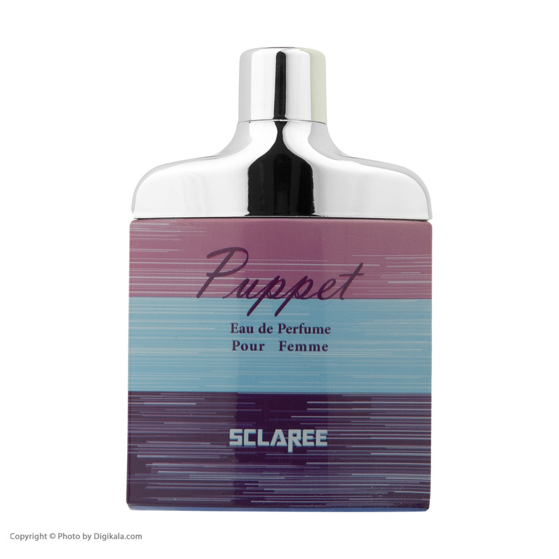 ادو پرفیوم زنانه اسکلاره مدل Puppet حجم 85 میلی لیتر به همراه اسپری زنانه مدل Puppet حجم 200 میلی لیتر