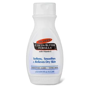 لوسیون بدن پس از لیزر و سولاریوم پالمرز مدل cocoa butter حجم 250 میلی لیتر