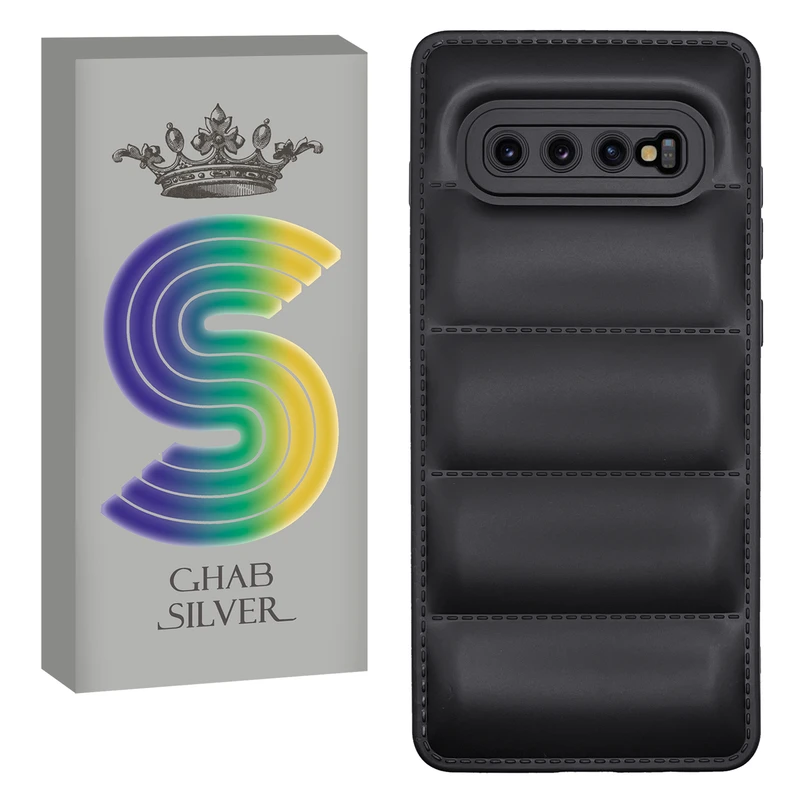 کاور قاب سیلور مدل پافری مناسب برای گوشی موبایل سامسونگ Galaxy S10 Plus