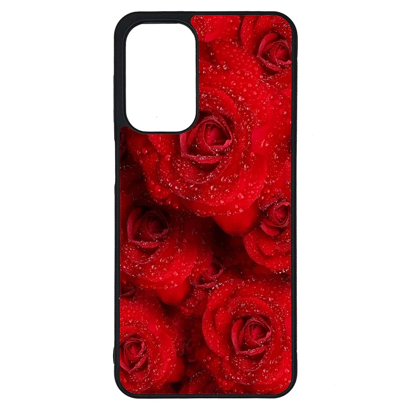 کاور طرح گل رز کد G-012 مناسب برای گوشی موبایل سامسونگ Galaxy A23 / A23 5G