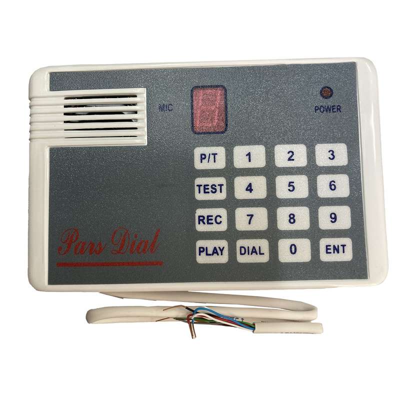 تلفن کننده دزدگیر پارس دیال مدل 9 حافظه تلفن کننده دزدگیر پارس دیال مدل 9 حافظه