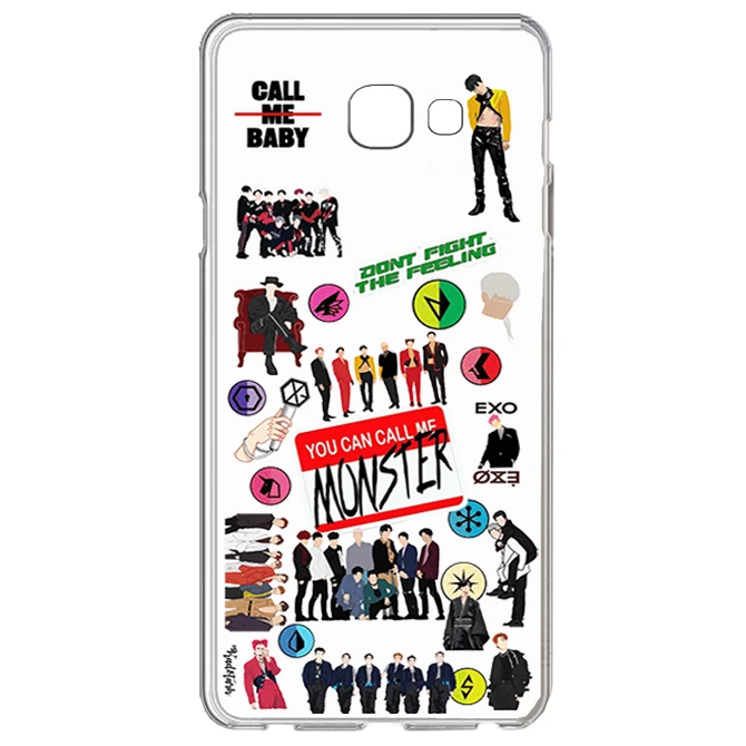 کاور طرح EXO مناسب برای گوشی موبایل سامسونگ Galaxy J4 Plus