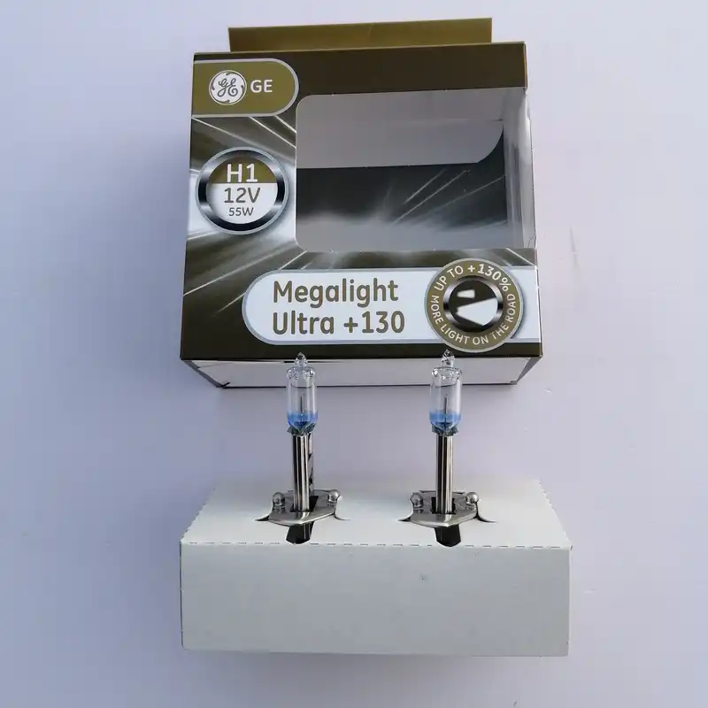 لامپ خودرو جنرال الکتریک مدل H1 +130% بسته 2 عدد