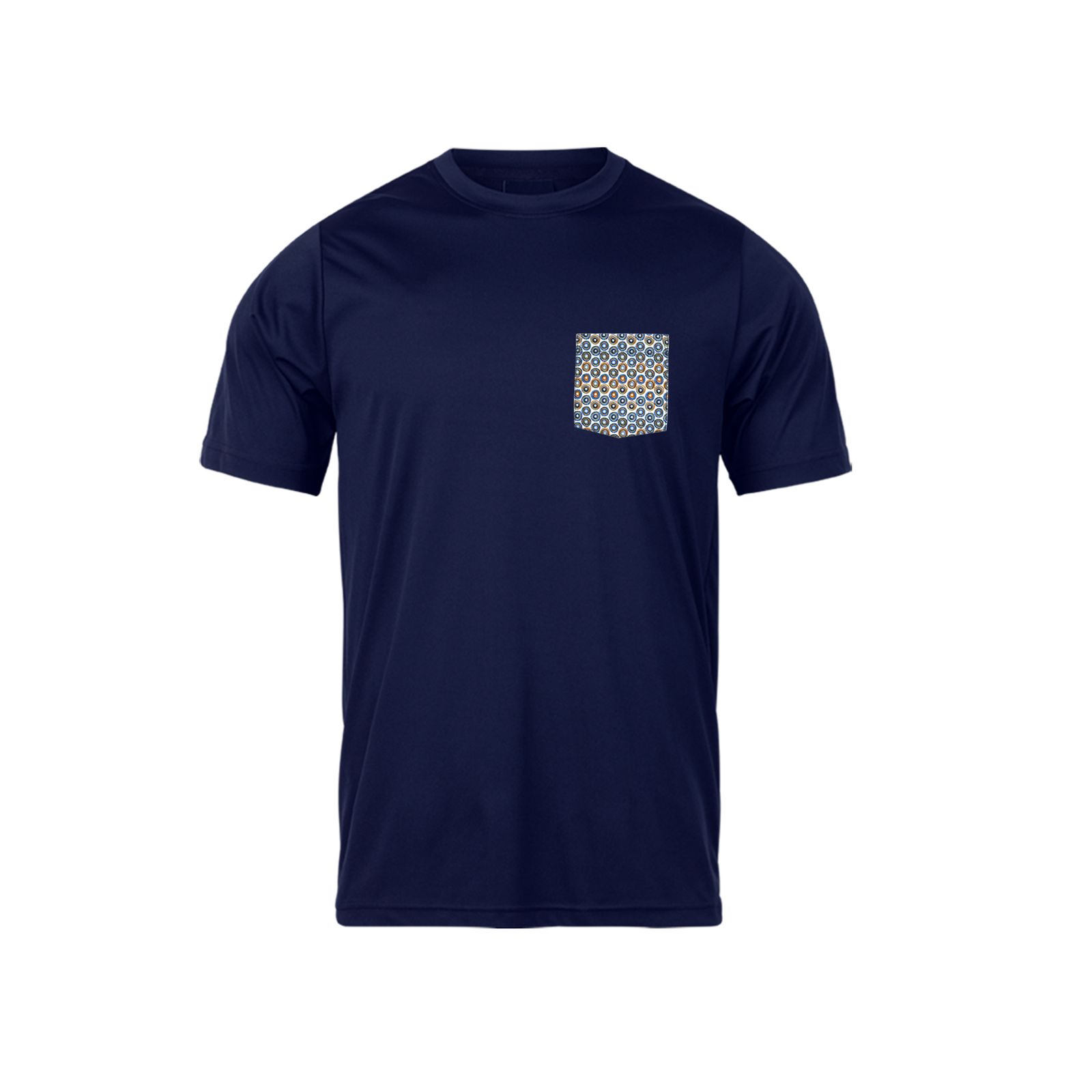 تی شرت آستین کوتاه مردانه رانژ مدل   جیب دار کد 22RA02D05M-2443-01