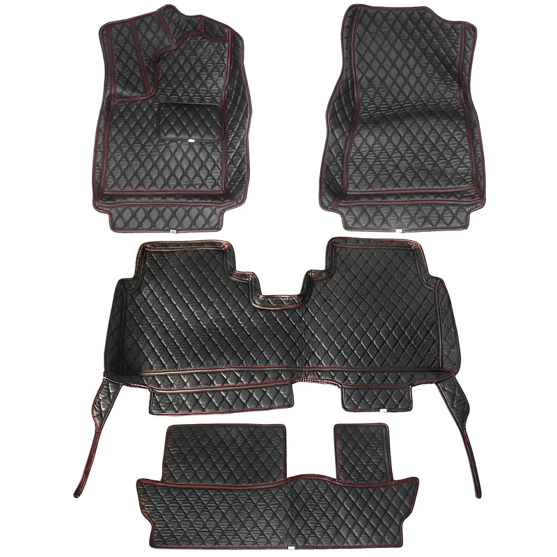 کفپوش5بعدی خودرو مدل چرم گلدوزی مناسب برای آئودیQ5