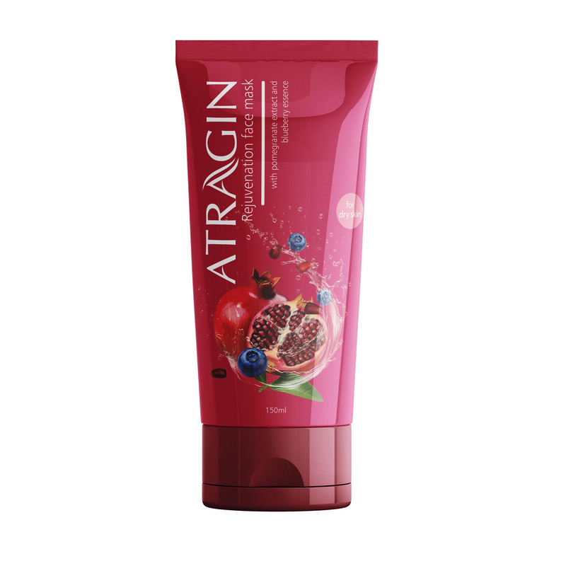 ماسک کرمی صورت عطرآگین با عصاره انار و رایحه بلوبری، لایه‌بردار و روشن‌کننده، مناسب پوست خشک، حجم 150 میلی‌لیتر