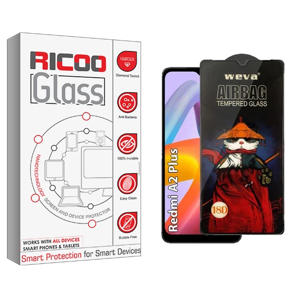 محافظ صفحه نمایش ریکو مدل RC Airbag مناسب برای گوشی موبایل شیائومی Redmi A2 Plus
