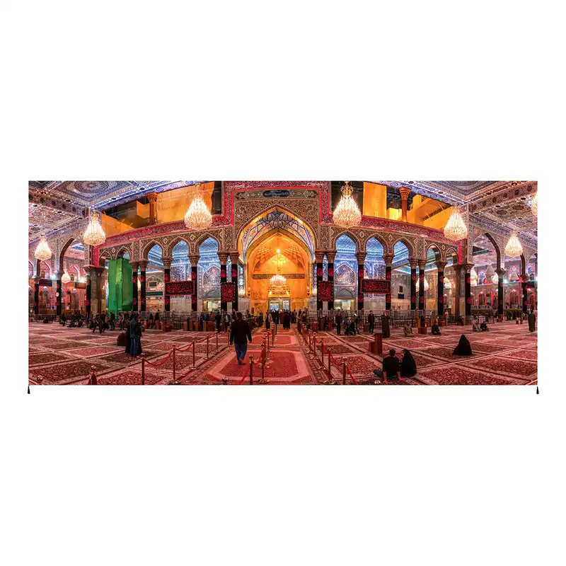 پرچم مدل حرم امام حسین کد 1125