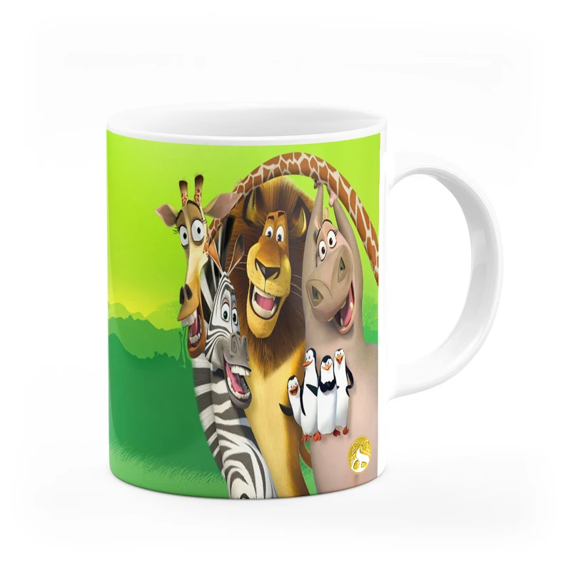 ماگ هومرو طرح انیمیشن ماداگاسکار مدل MG4235