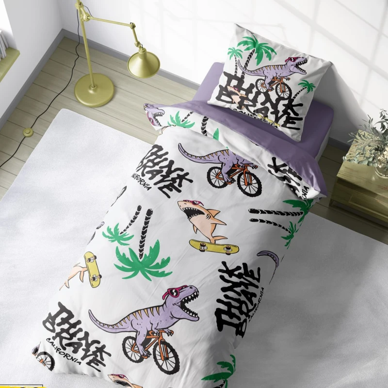 سرویس خواب یک نفره 4 تکه مدل دایناسور کد 1506