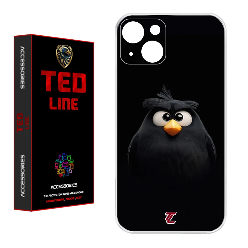 کاور تد لاین طرح پرنده کد 1122 مناسب برای گوشی موبایل اپل Iphone 13 / 14 
