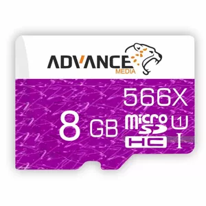 کارت حافظه microSDHC ادونس مدل Extre 566X کلاس 10 استاندارد UHS-I U1 سرعت85MBpsظرفیت 8 گیگابایت