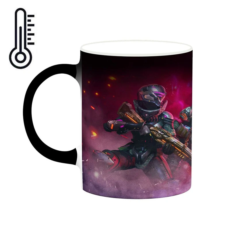 ماگ حرارتی کاکتی مدل بازی Garena Free Fire کد mgh28628