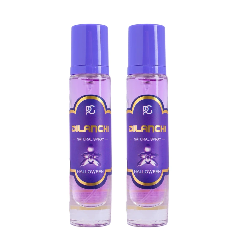 عطر جیبی زنانه دیلانچی مدل هالوین با رایحه خنک حجم 30 میلی‌لیتر مجموعه 2 عددی