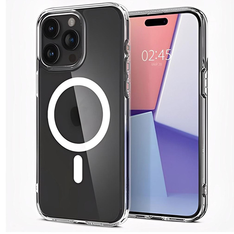 کاور اسپایدر مدل Magnetic Magsafe مناسب برای گوشی موبایل اپل iPhone 15 Pro max