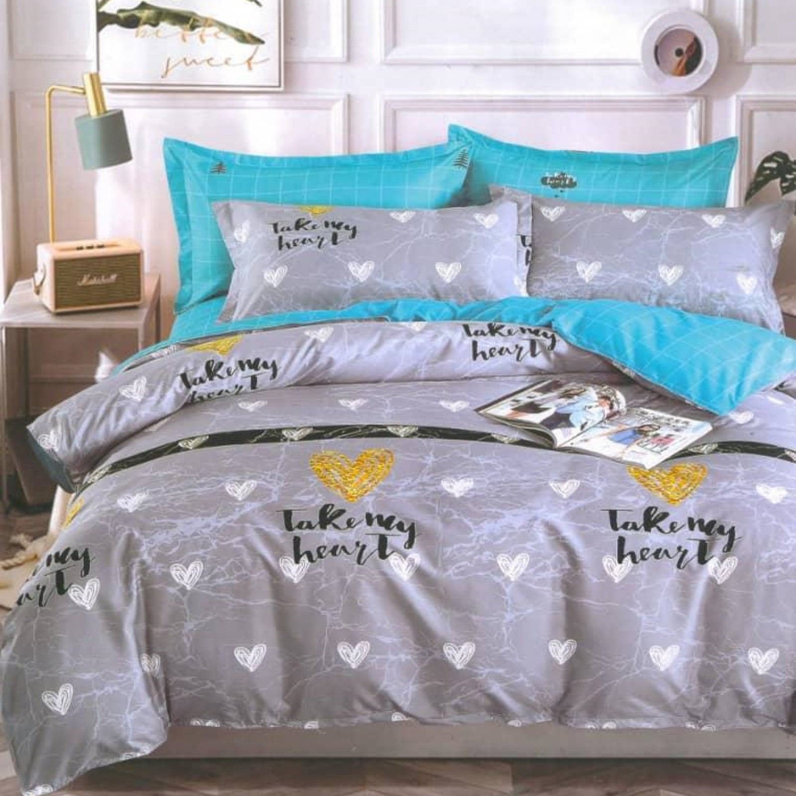 سرویس خواب کوکو جم مدل Take کد 02 دونفره 6 تکه