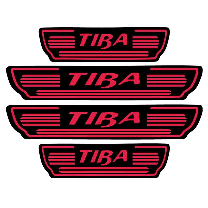 برچسب بدنه خودرو  کد pt3 مناسب برای تیبا بسته 4 عددی