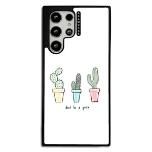 AKAM AMCWSGS22U-CACTUS7 Cover For Samsung Galaxy S21 Ultra