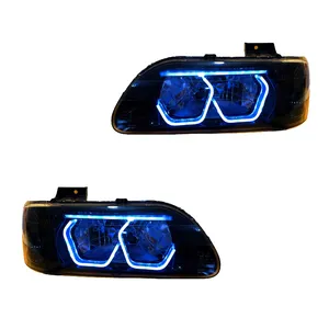 چراغ جلو خودرو گروه پژوهش صنعت مدرن مدل 3D-HG-Ice مناسب برای پراید بسته دو عددی