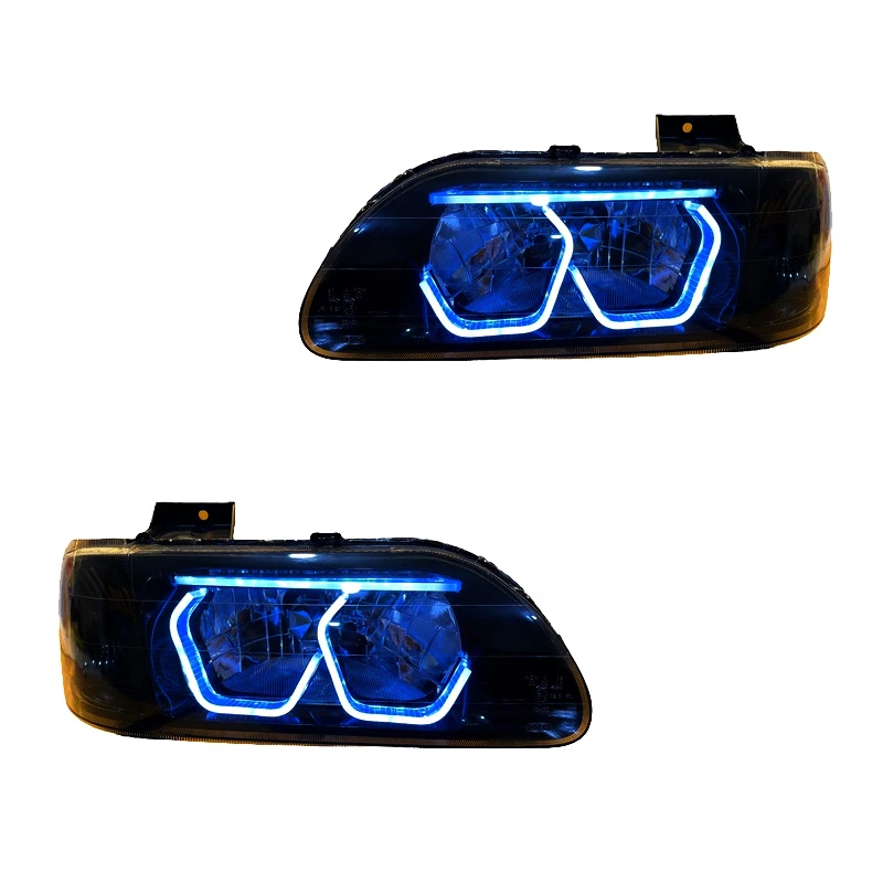 چراغ جلو خودرو گروه پژوهش صنعت مدرن مدل 3D-HG-Ice مناسب برای پراید بسته دو عددی