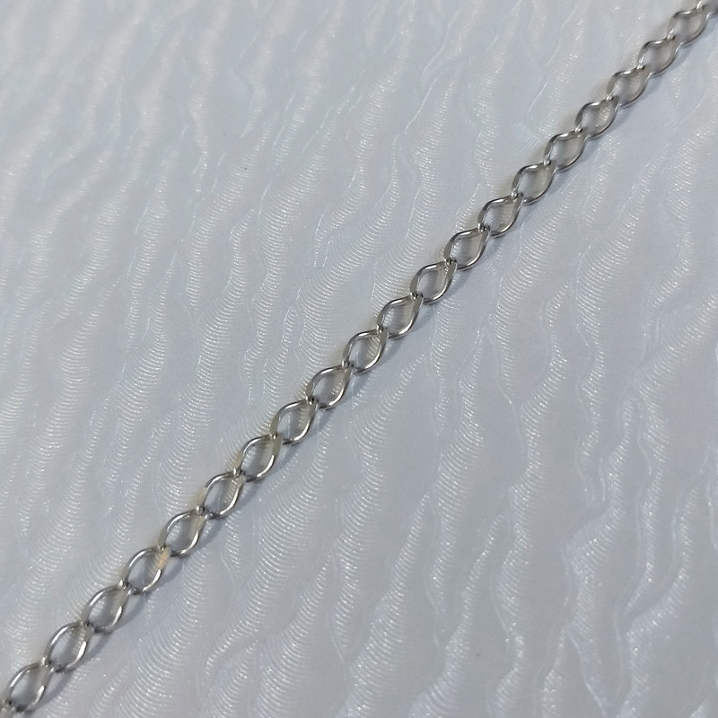 زنجیر نقره مردانه سلین کالا مدل کارتیه T60