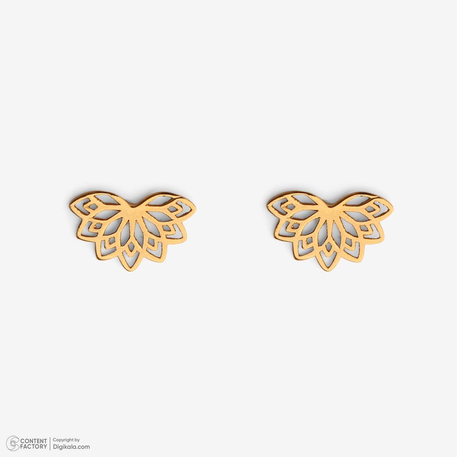 نیم ست طلا 18 عیار زنانه سایا گلد مدل لوتوس ns9 -  - 9