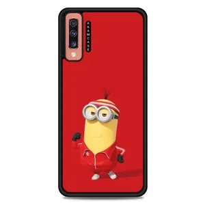 AKAM AMC-WSGA70-MINIONS8 Cover For Samsung Galaxy A70