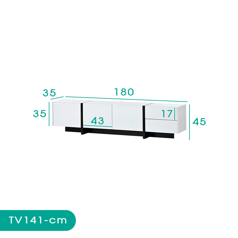 میز تلویزیون اسمردیس مدل TV141