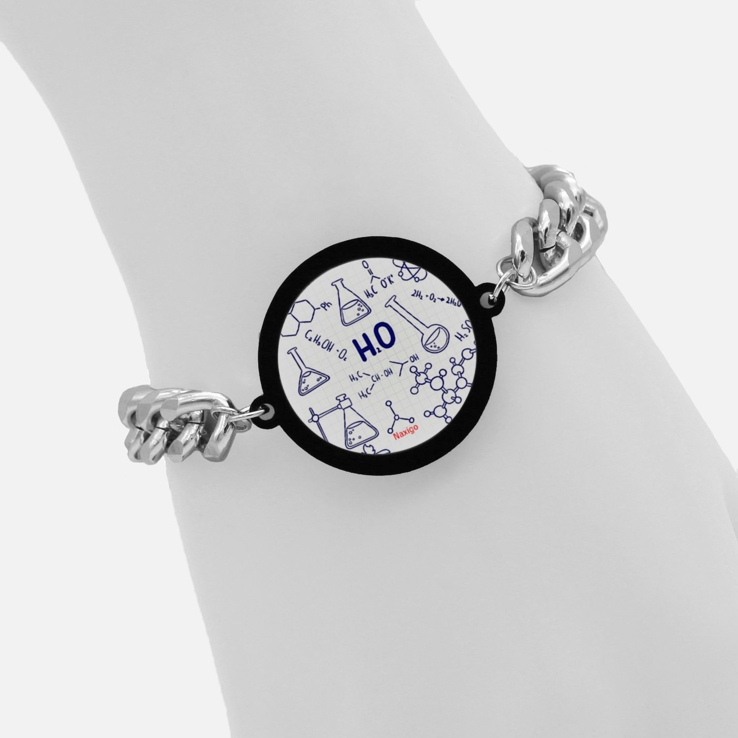 دستبند ناکسیگو مدل شیمی کد BZ7633 دستبند ناکسیگو مدل شیمی کد BZ7633