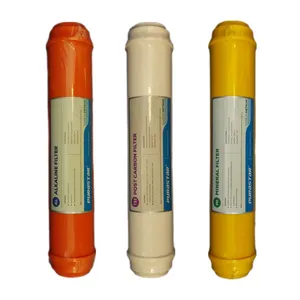 فیلتر دستگاه تصفیه آب پیوراستار مدل alkaline-post carbon-mineral مجموعه 3 عددی