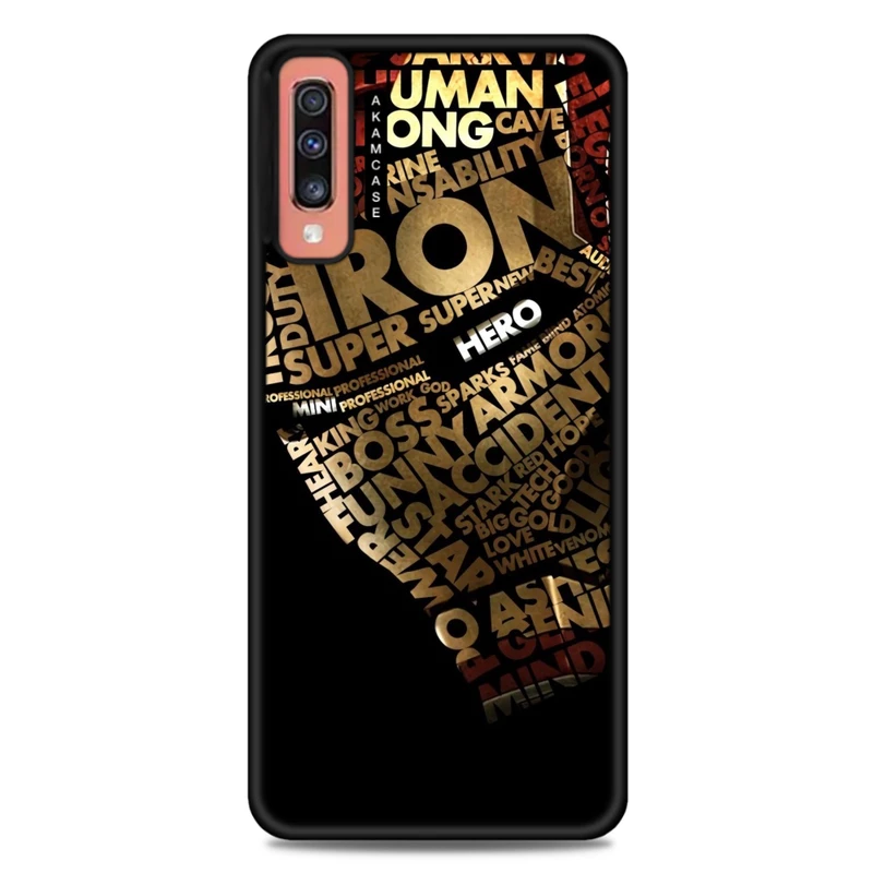 کاور آکام مدل AMC-WSGA70-IRON MAN14 مناسب برای گوشی موبایل سامسونگ Galaxy A70