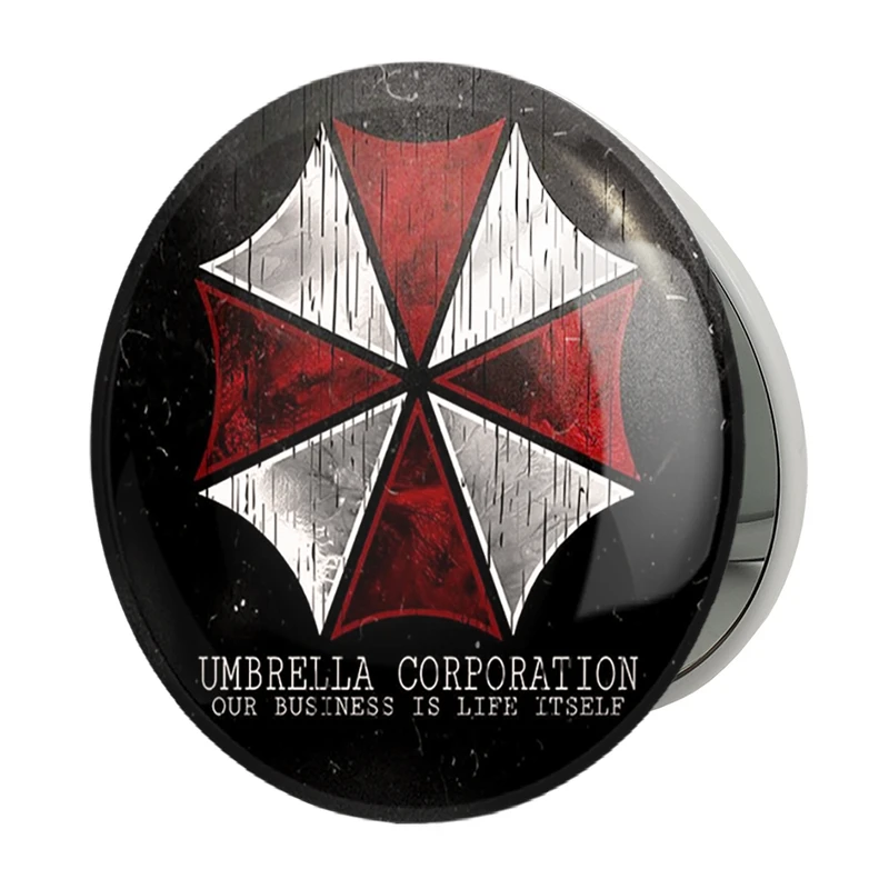 آینه جیبی خندالو طرح بازی رزیدنت اویل (Resident Evil) مدل تاشو کد 31656