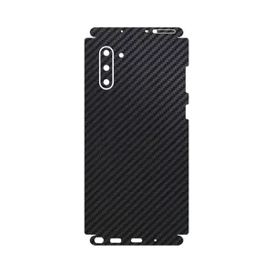 MAHOOT Black-Carbon-Fiber Cover Full skin Sticker for Samsung Galaxy Note10