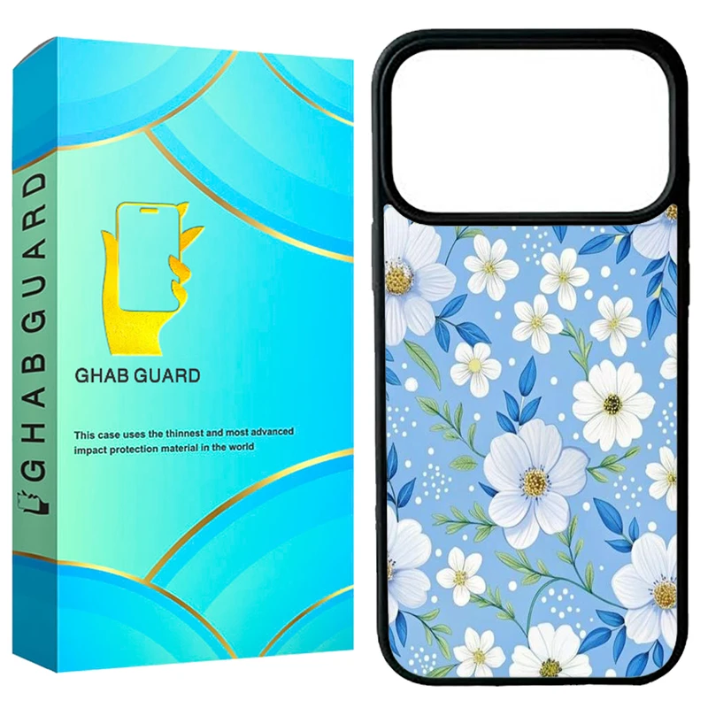کاور قاب گارد طرح گل گلی مدل G17P مناسب برای گوشی موبایل اپل iPhone 17 Pro