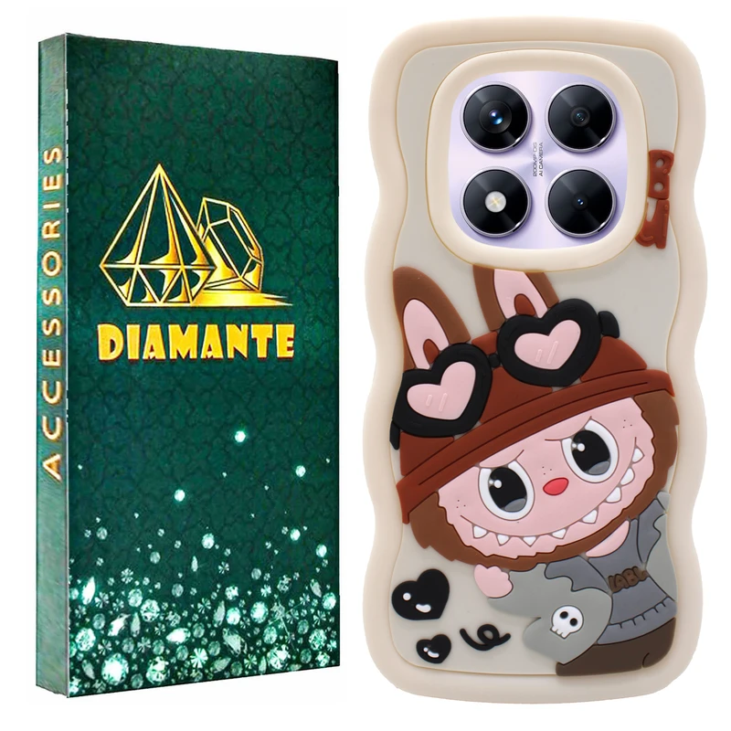 کاور دیامانته مدل Cream Gn مناسب برای گوشی موبایل شیائومی Poco X7