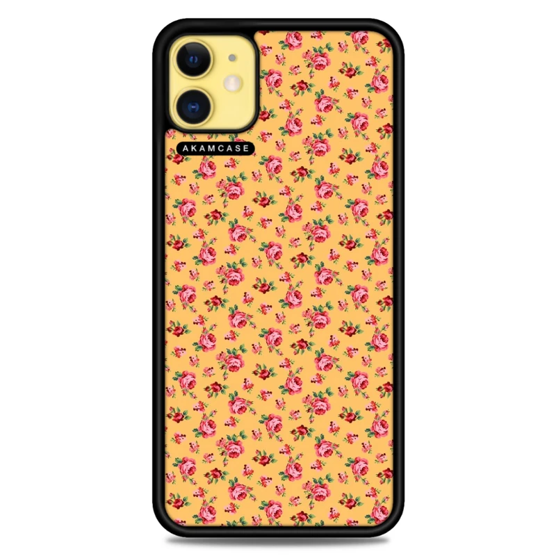 کاور آکام مدل AMC-WA11-FLOWERS1 مناسب برای گوشی موبایل اپل iPhone 11