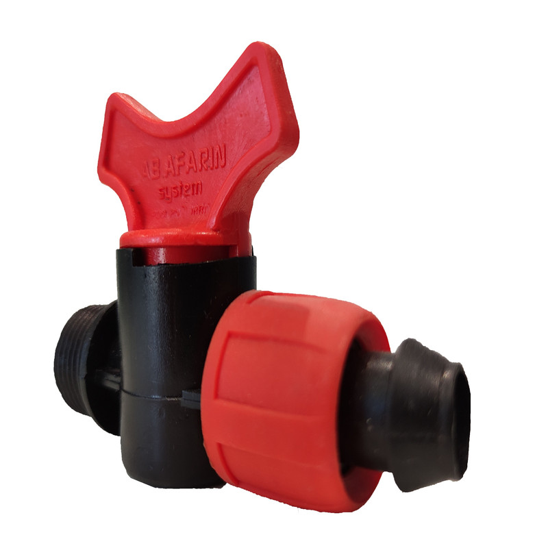 شیر انشعاب آبافرین مدل 1/2x17 بسته 500 عددی