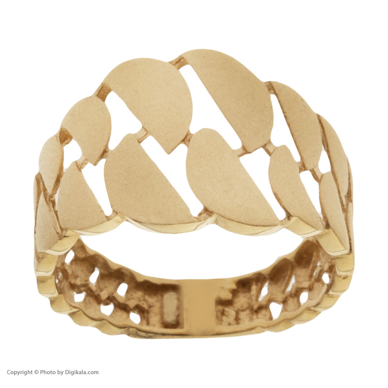 انگشتر طلا 18 عیار زنانه کانیار گالری مدل R21