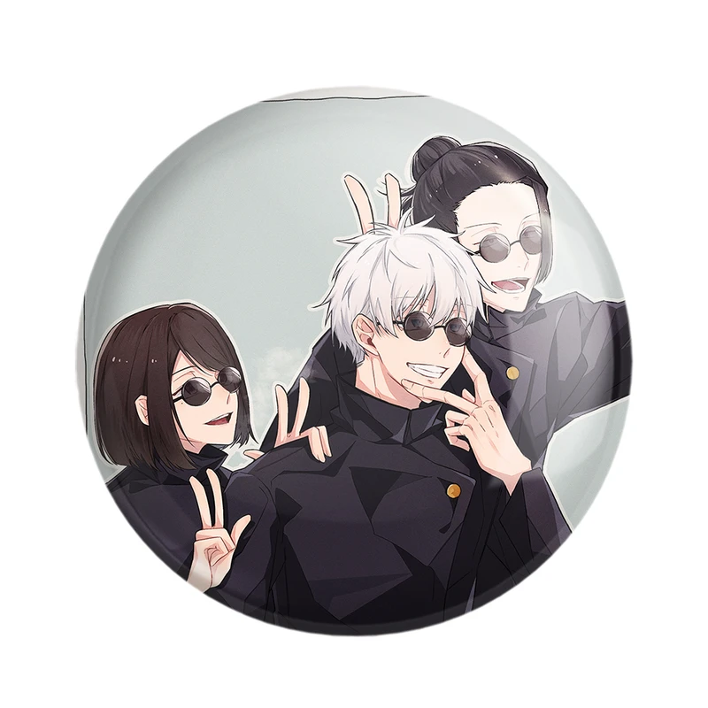 پیکسل خندالو مدل گتو و گوجو ساتورو انیمه جوجوتسو کایزن Jujutsu Kaisen کد 30178