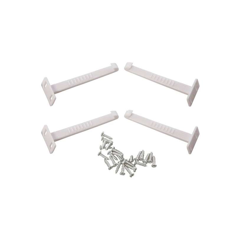 ابزار ایمنی کودک و نوزاد مدل  قفل درب کابینت و کشو مدل A02 بسته 4 عددی