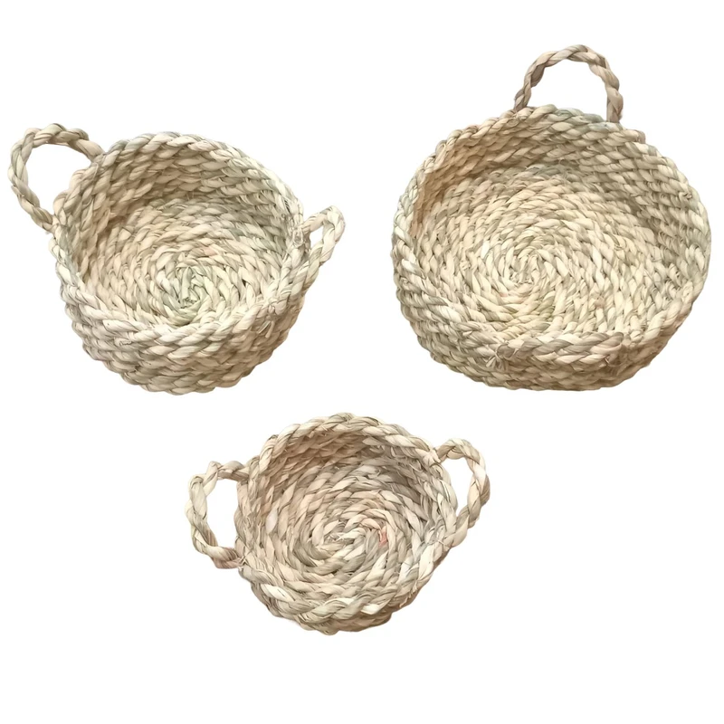 سبد حصیری کد 44 بسته 3 عددی