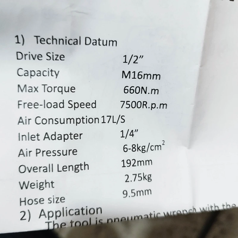 عکس شماره 12 : آچار بکس بادی جنیوس تولز مدل 400500 کد 11000