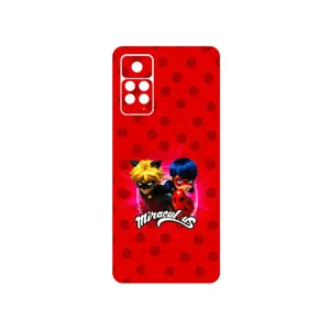 MAHOOT Ladybug and Cat Noir Cover Sticker for Xiaomi Redmi Note 11 Pro