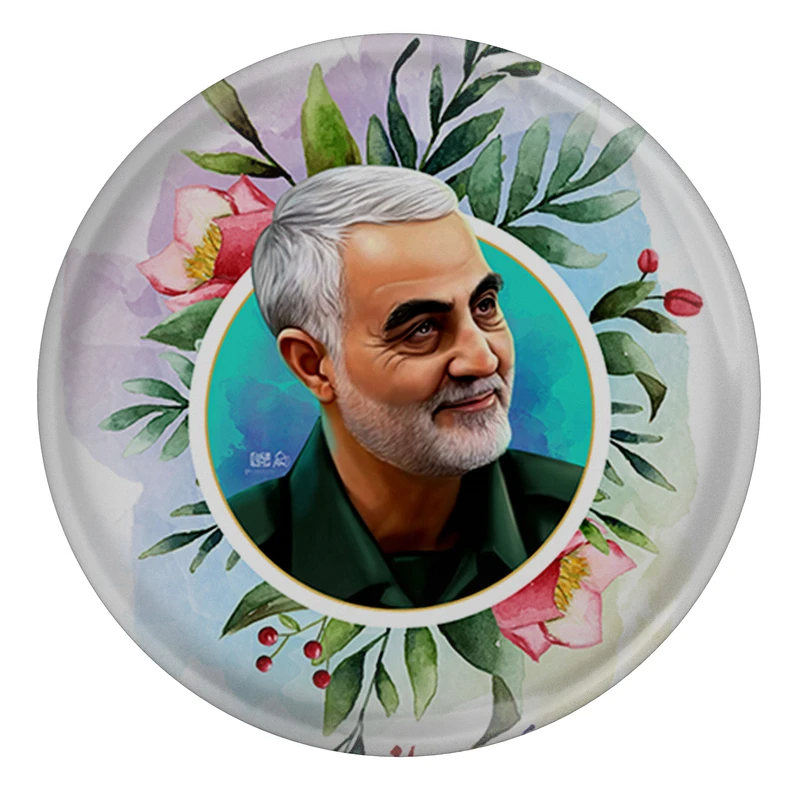 مگنت مدل S12507 طرح سردار شهید حاج قاسم سلیمانی
