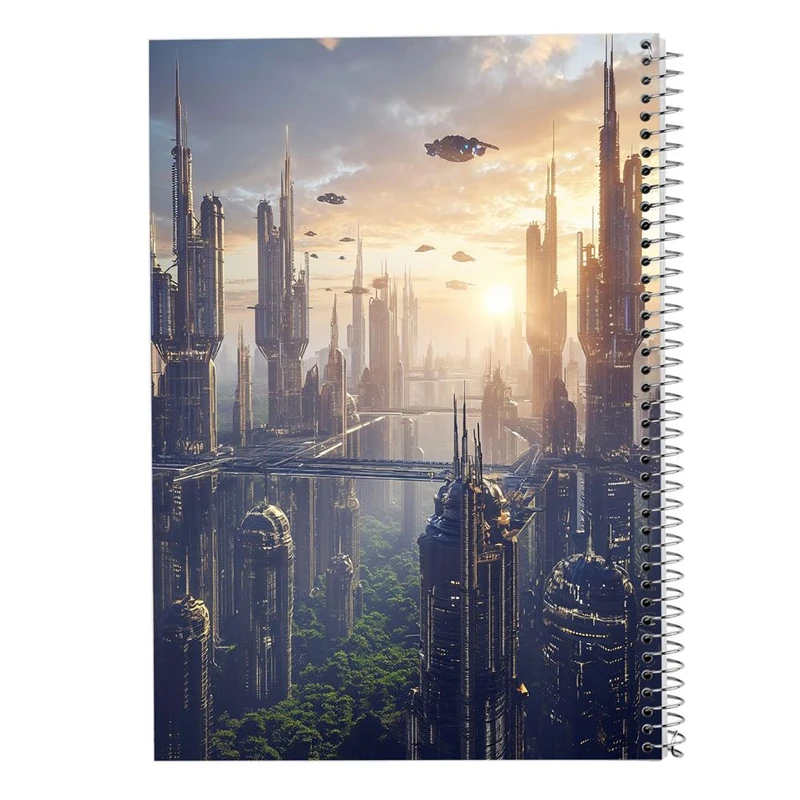 دفتر لیست خرید 50 برگ مدوپد مدل فضا کد DF15104