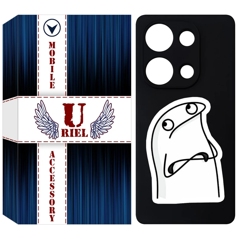 کاور یوریل مدل KSH کد 80 طرح کلافه مناسب برای گوشی موبایل شیائومی Redmi Note 13 Pro 4G / Poco M6 Pro 4G