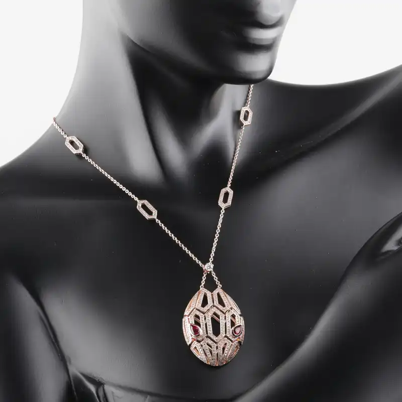 گردنبند طلا 18 عیار زنانه مدل 14784